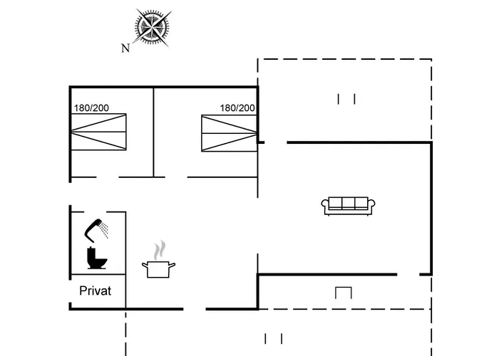 Greth - 500m From The Sea By Interhome 奥本罗